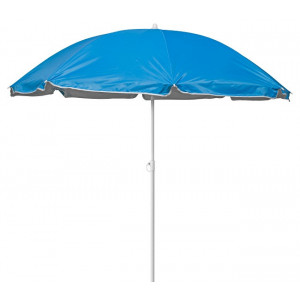 Пляжна парасолька з нахилом блакитний B590539