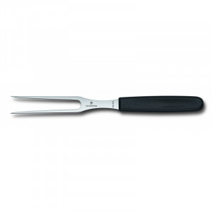 Кухонна вилка із чорною ручкою Швейцарія 15 см. B220714