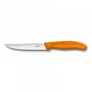 Кухонный нож Швейцария 12 см. с оранжевой ручкой B220834