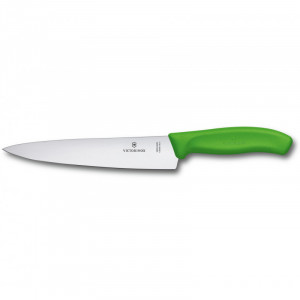 Кухонный нож 19 см. Швейцария с зелёной ручкой B220835