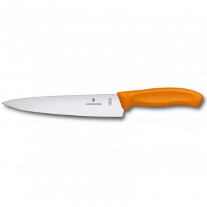 Кухонный нож 19 см. с оранжевой ручкой Швейцария B220837