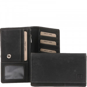 Шкіряний гаманець жіночий B2201115 Голландія 15*9*3 див.