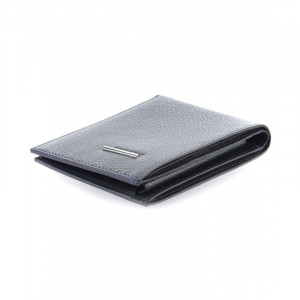 Італійський шкіряний гаманець синій 12*9*2 см. B2201143