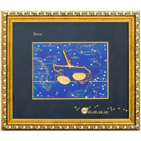 Сувенирное панно Знак зодиака Весы 24*28*2,5 см. B510328