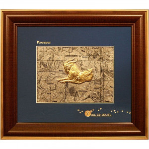 Сувенирное панно Знак зодиака Козерог 26*29,5 см. B510336