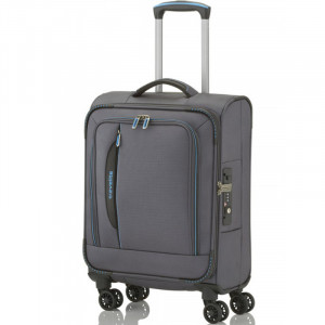 Компактна валіза для ручної поклажі Німеччина 39*55*20 см. сірий B2202237