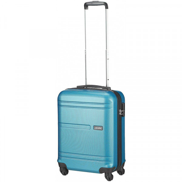 Дорожный чемодан на 4 колесах Германия 39*55*20 см. голубой B2202381