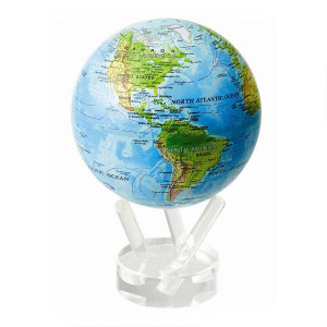 Глобус левитирующий Solar Globe физический США 11,4 см. B4100135 подарочный