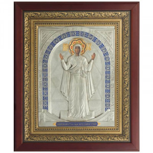 Икона Богоматерь Нерушимая стена 53х45х5,5 см. B510685 на подарок