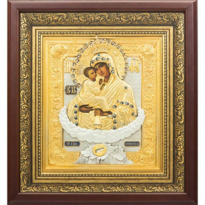 Подарункова ікона Богоматір Почаївська 48,5х43,5х5,5 см. B510696