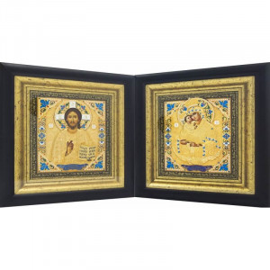Ікона Спаситель і Богородиця Вінчальна пара 56*30*4,2 см. B510698