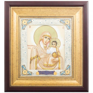 Ікона Богоматір Єрусалимська 50х45х6,5 см. B510705 дорогий подарунок на весілля