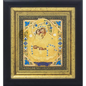 Почаївська ікона Божої Матері 28х30х4,2 см. B510747 - найдорожчий подарунок