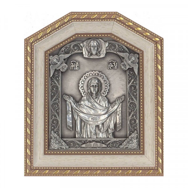 Икона Покров Пресвятой Богородицы 17*14,5 см. B510818