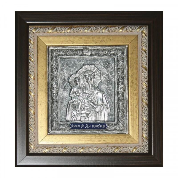 Икона Богоматерь Троеручица 14*13,5 см. B510822
