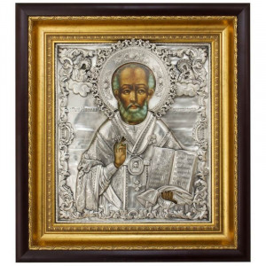 Ікона Святий Миколай Чудотворець 48*44 см. B510905