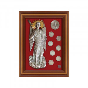 Икона Архистратиг Михаил 49х38 см. B510915