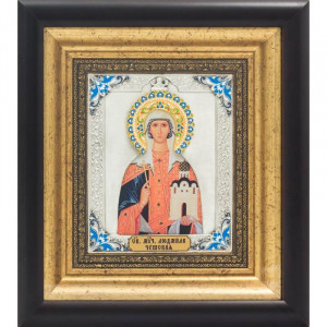Икона Святая мученица Людмила Чешская 30,5*28*4,3 см. B5101054