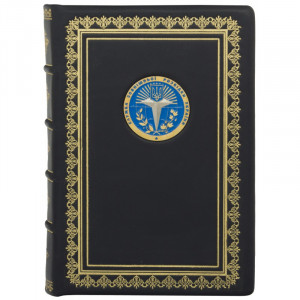 Шкіряний щоденник Служба зовнішньої розвідки України 22*15 см. B5101262