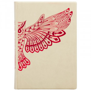 Шкіряний щоденник Сова 15,5*21,5 см. B5101278