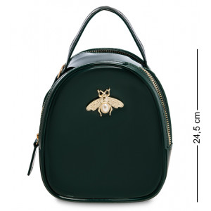 Жіночий рюкзак силіконовий міський 24,5 см. темно-зелений B600195