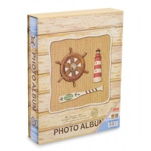 Альбом для фотографий на 200 фото Морские приключения 29*5*22,5 см. B600234