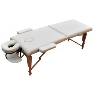 Масажний стіл стаціонарний складний розмір S 180*60 см. бежевий Німеччина B133065