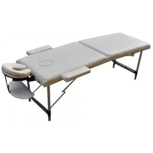 Масажний стіл складний двосекційний розмір L 195*70 см. бежевий Німеччина B133068