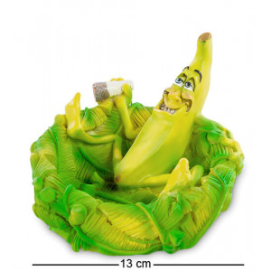 Попільничка Банановий рай 13*12*8 см. B600604