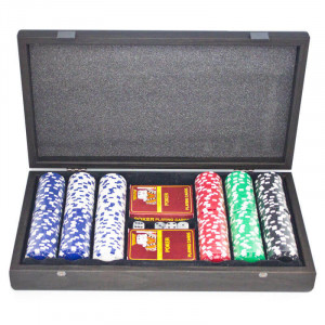 Набор для покера 300 фишек 39*22 см. Греция B550746