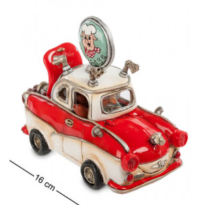 Фигурка из полистоуна машина Trabant Sausage Guy 16 см. B600763