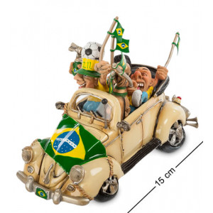 Статуэтка машина Brasil Fan-Attics 15 см. B600766