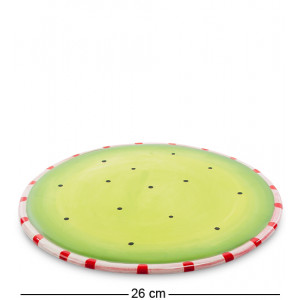 Тарелка десертная керамическая 26*26*3,5 см. B6001202