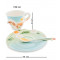 Чайный набор фарфоровый 3 предмета чашка 150 мл. блюдце и ложка Спаниель B6001070