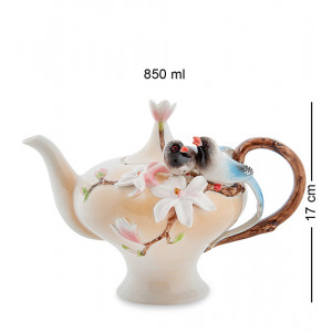 Заварочный чайник фарфоровый Магнолия 850 мл. B6001079