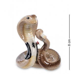 Фигурка керамическая Змея-Босс 6,5*8*8 см. B6001540