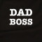 Кухонний фартух Dad Boss 82*63 см. чорний B132162