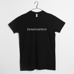 Чоловічі футболки Domosapiens чорні B132249