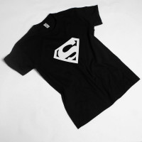 Футболка чоловіча Superman чорна B132258