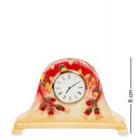 Порцеляновий настільний годинник 12*3*8 см. B6002287