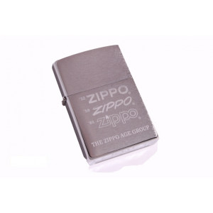Запальничка Zippo Brushed Chrome 167092 срібляста Zippo B670143