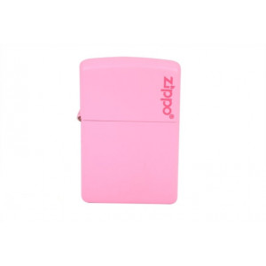 Зажигалка Zippo 238ZL Classic Pink Matte Zippo Logo розовая B670169