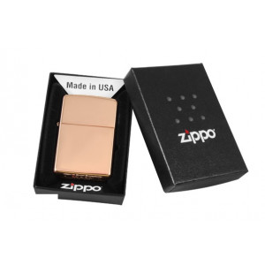 Запальничка Zippo 254B Solid Brass золотиста B670183