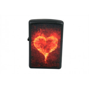 Зажигалка Zippo 28313 Hearts черная с рисунком B670197