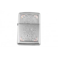 Зажигалка Zippo 28458 Serenity Prayer серебристая B670200