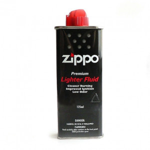 Топливо для зажигалок Zippo 125 мл Premium Lighter Fluid в металлической канистре B670208