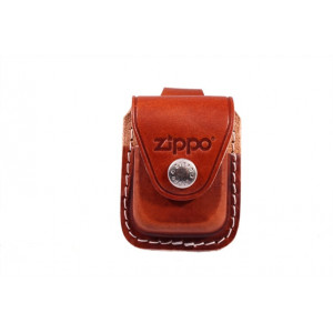 Чохол для запальничок Zippo LPLB коричневий з петелькою на кнопці B670218