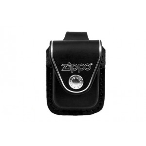 Чохол для запальничок Zippo LPLBK чорний із петелькою на кнопці B670219