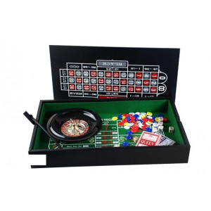 Мини казино 50х30 см Рулетка и Мини покер B670253