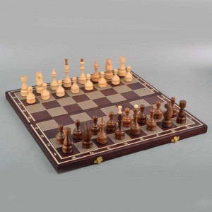 Шахи подарункові 51x26, 5x5, 5 см дерев'яні B090035